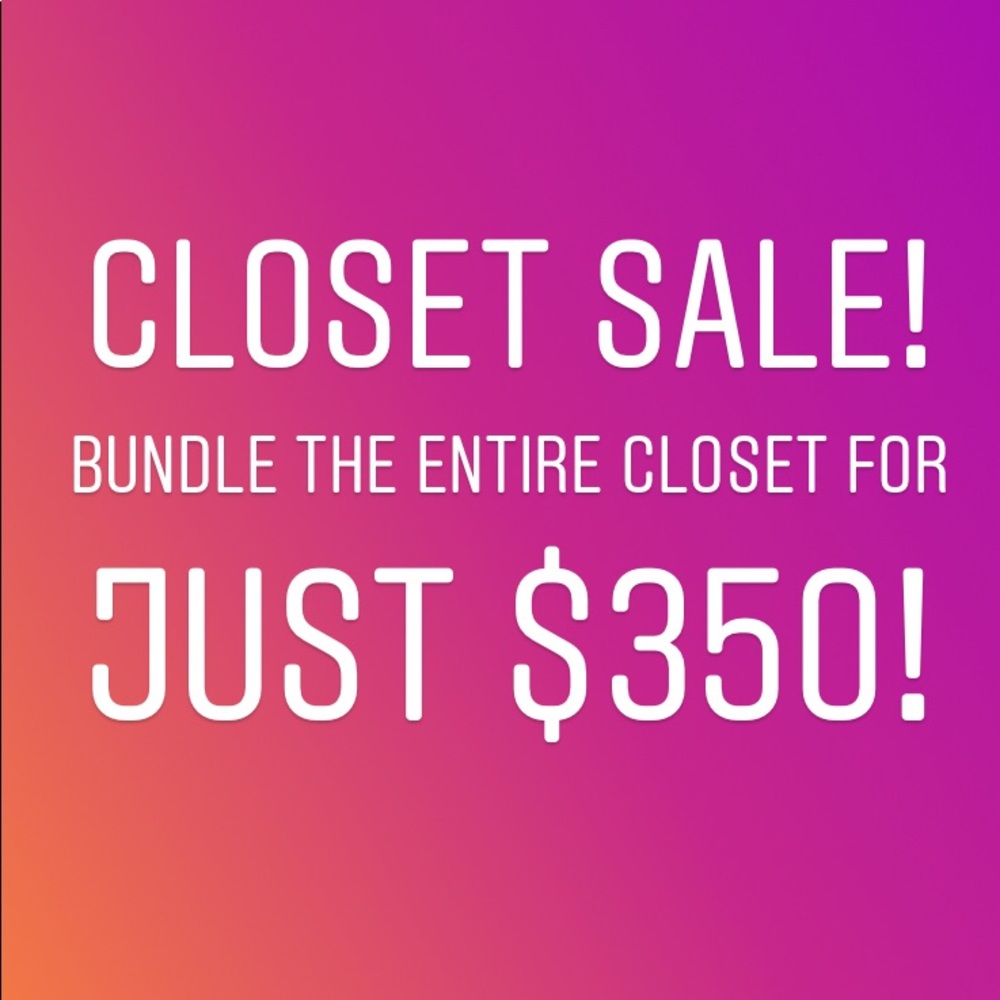 CLOSET CLOSEOUT